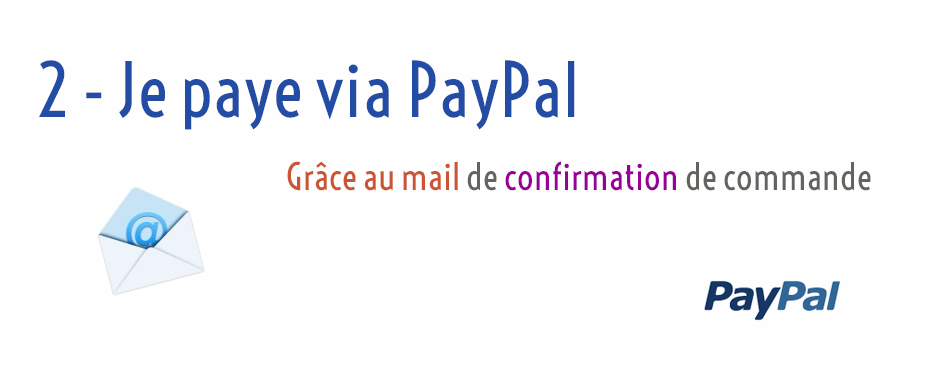 Je paye ma commande